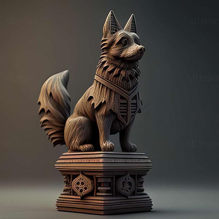 3D model Moscow Watchtower dog (STL)